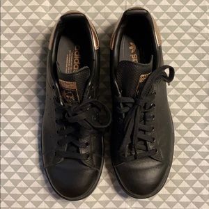 Black & Rose Gold Stan Smith Adidas